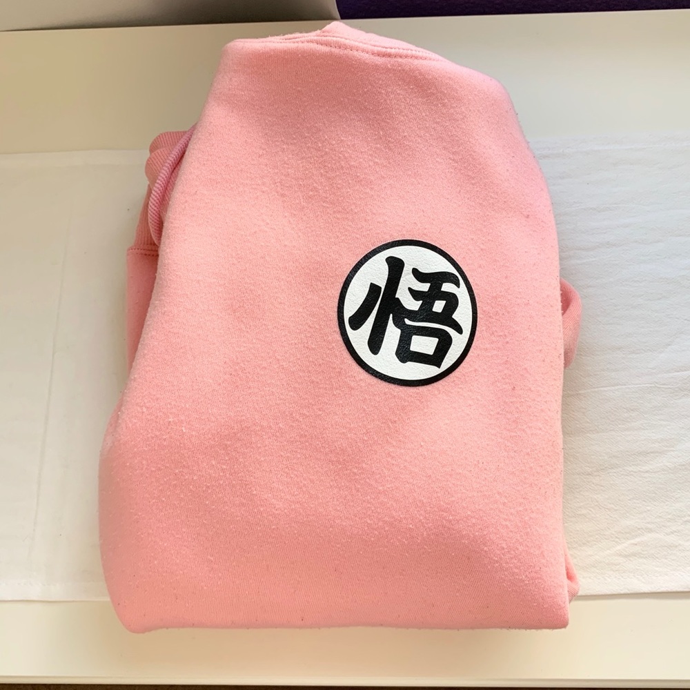 Pink Japanese Hoodie